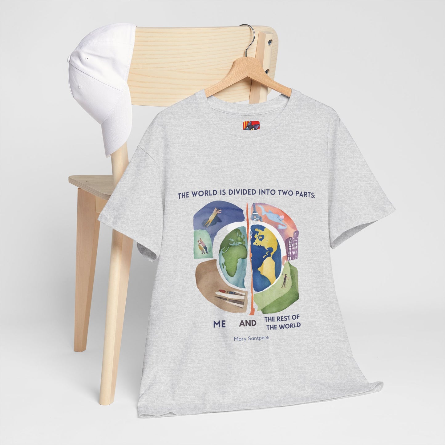 The United Soul T-Shirt: We Are One"World is divided... rest of the world"