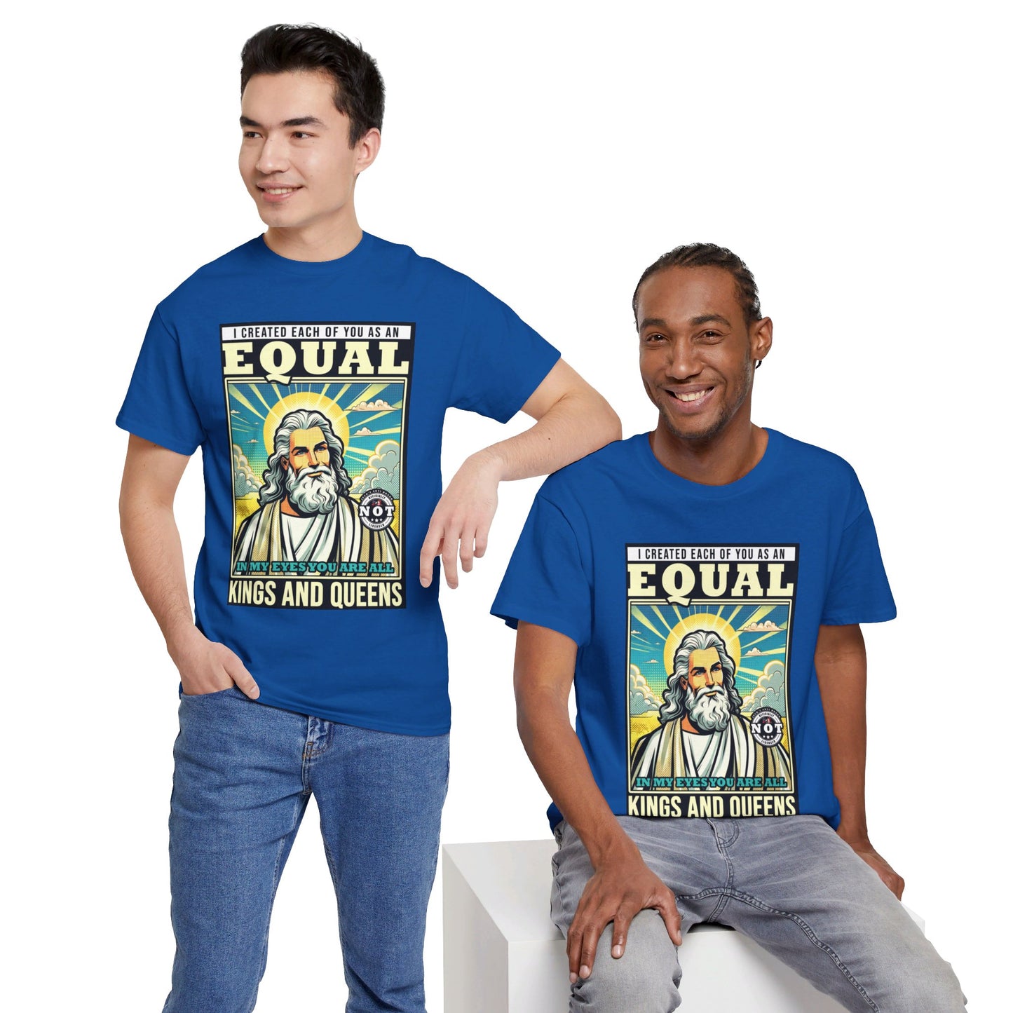 The Free Speech Advocate T-Shirt: I created each of as an equal in my eyes Jack