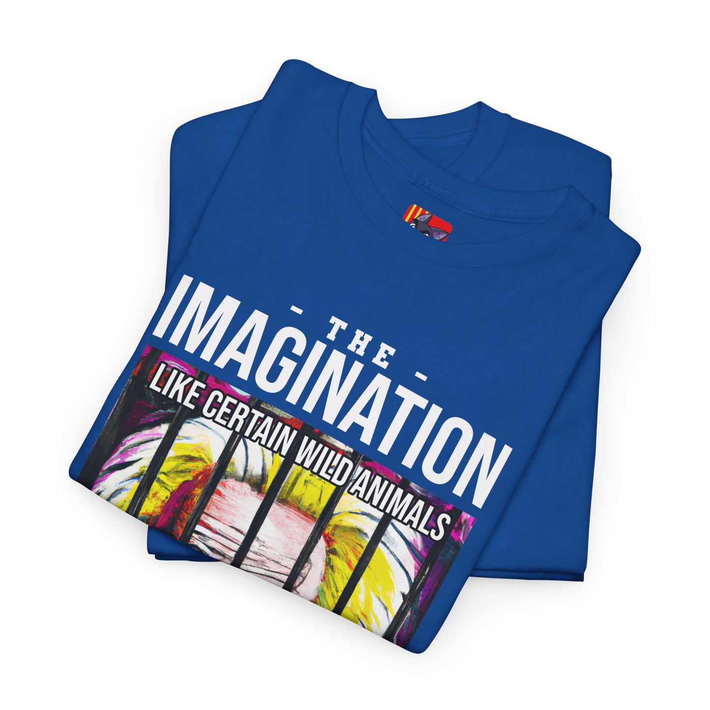 The Curious Mind T-Shirt: The imagination like certain wild animals