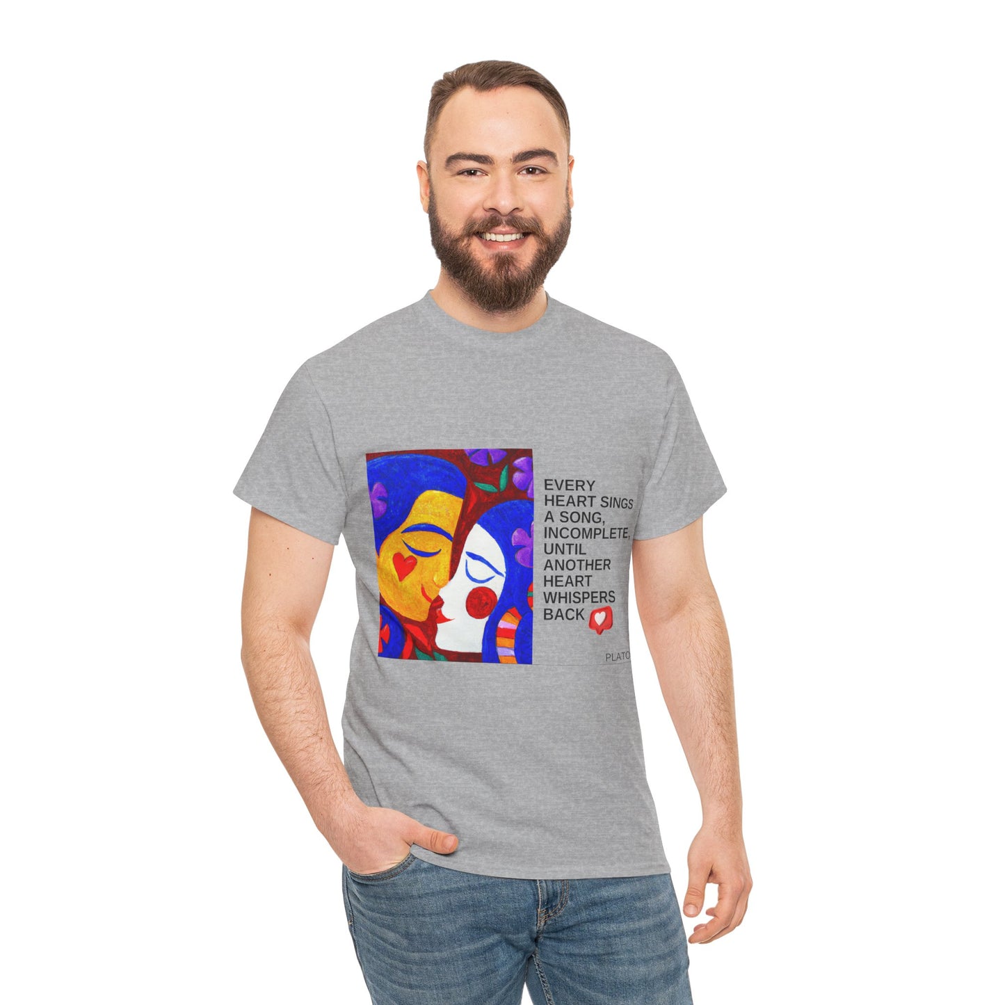 The Love Song T-Shirt: Find Your Harmony"Every heart sings a song"  Plato