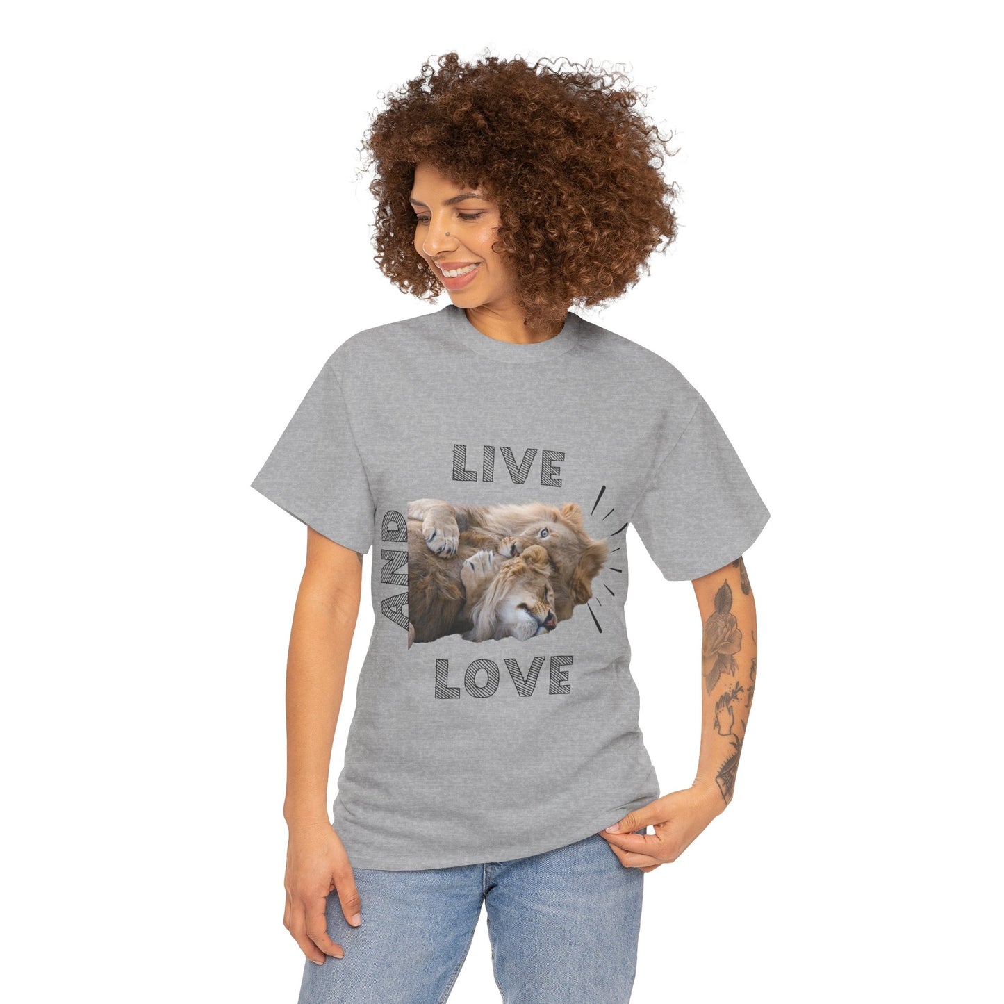 Live and Love: Simple Quote Tee Jack