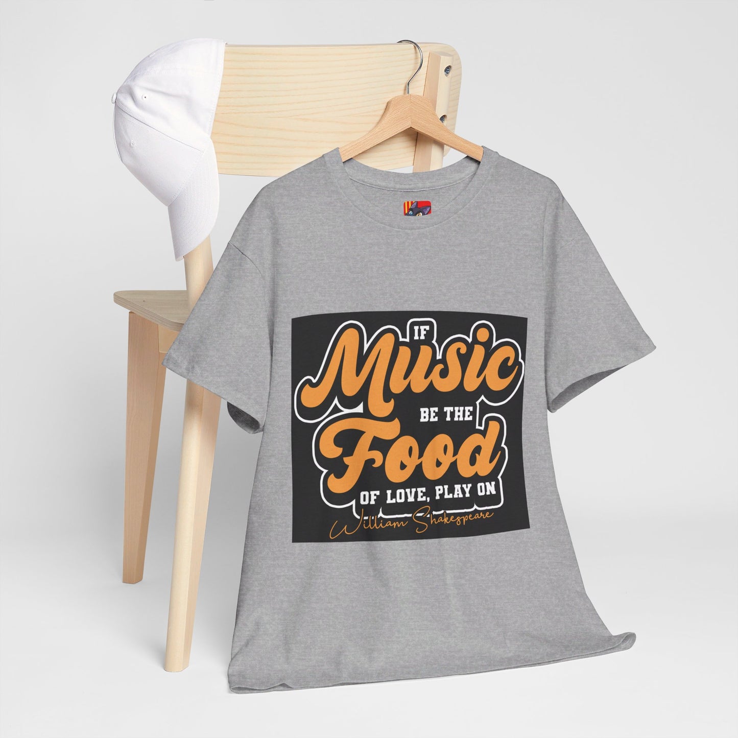 The Free Spirit T-Shirt: If music be the food of love, play on William Shakespeare