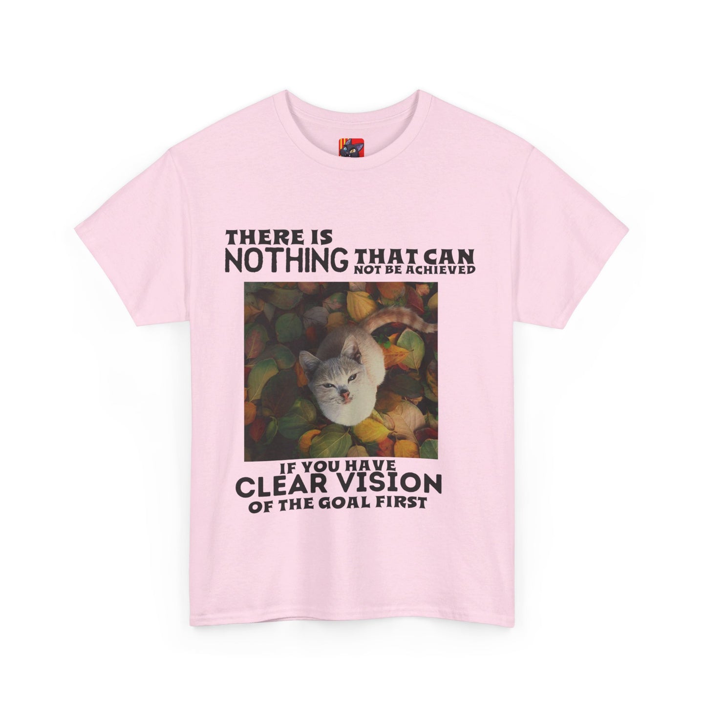 Clear Vision, Achieve Anything: Motivational Quote Tee 🌟🎯 Jack