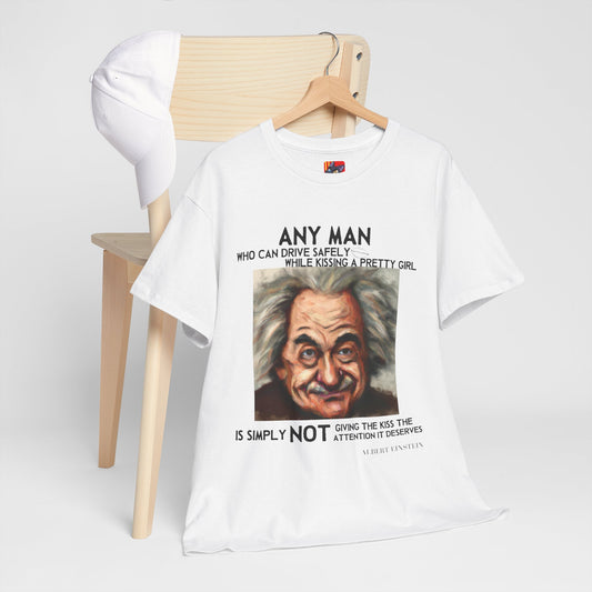 Distraction & Devotion: Albert Einstein Quote Tee