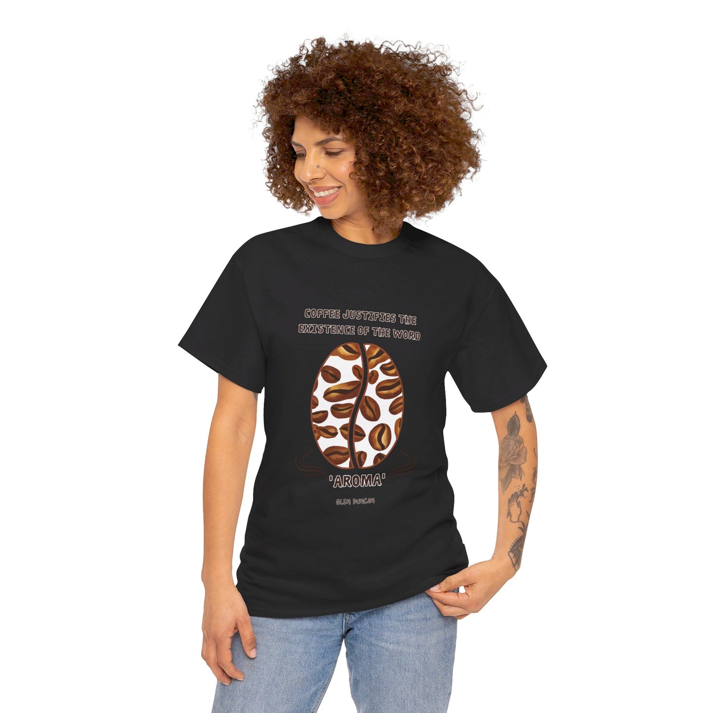 Coffee: The King of Aroma (Bold) General Coffee Love T-shirt