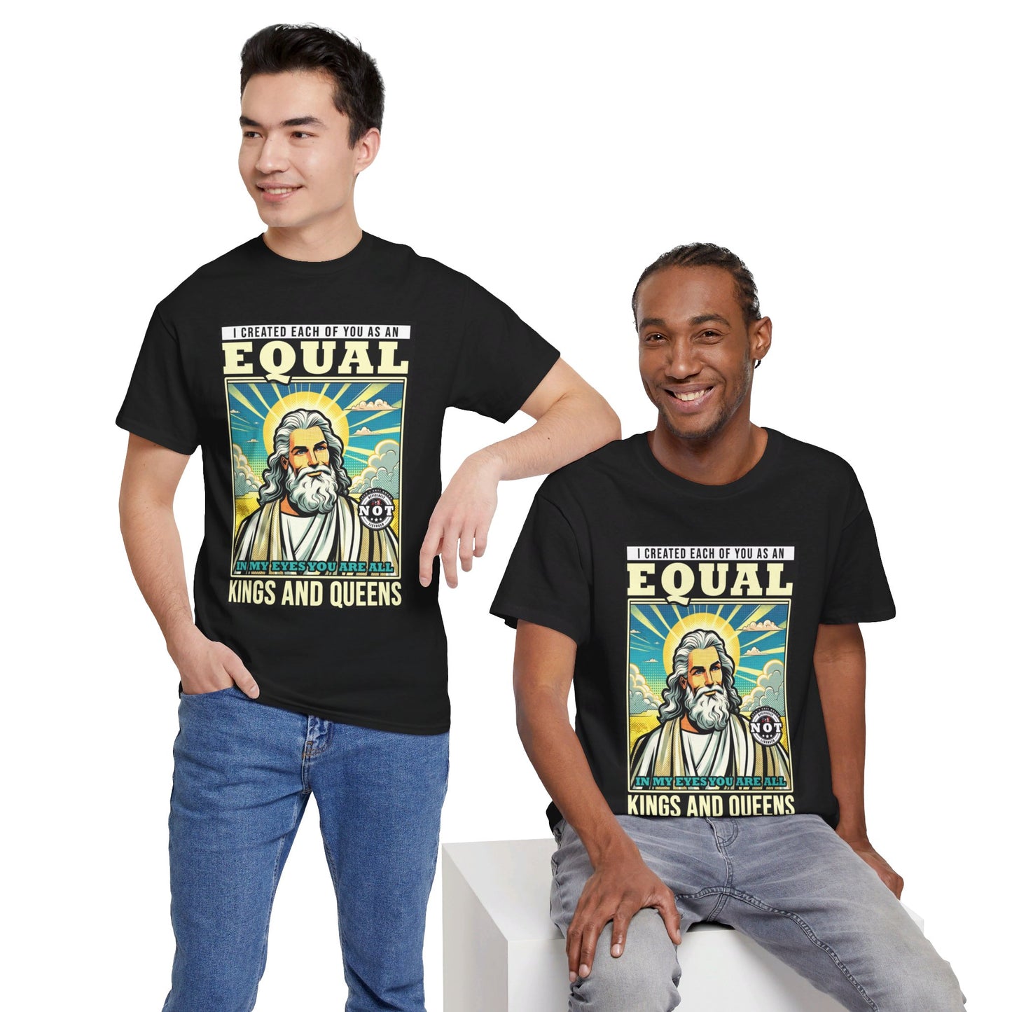 The Free Speech Advocate T-Shirt: I created each of as an equal in my eyes Jack