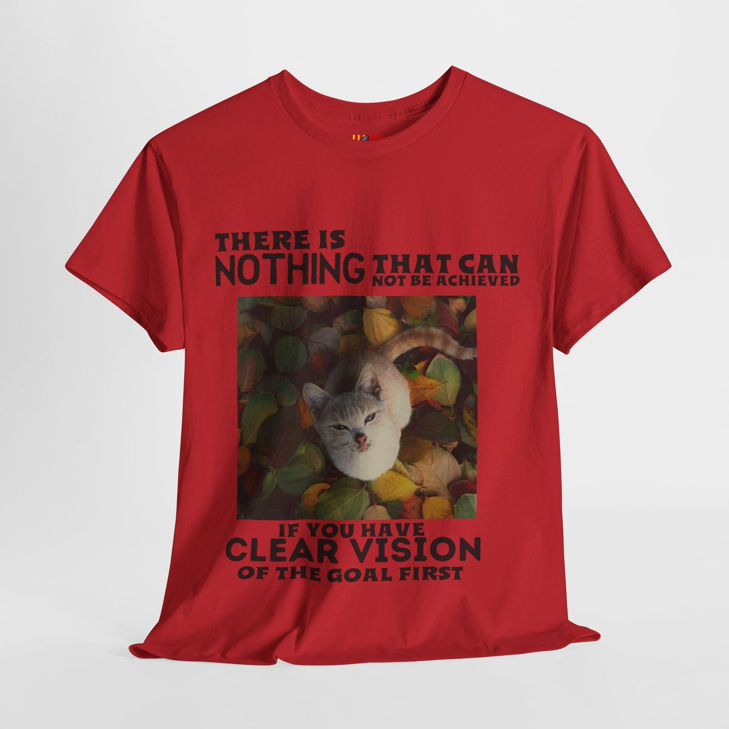 Clear Vision, Achieve Anything: Motivational Quote Tee 🌟🎯 Jack