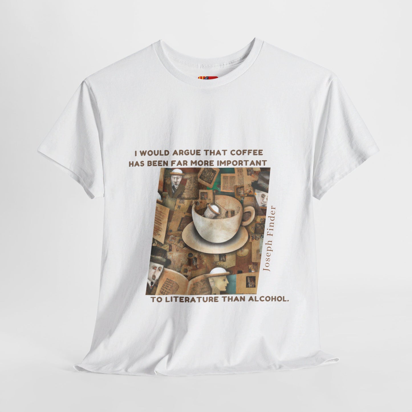 Coffee T-shirt: Fueling the Written WordMath/Literature Coffee Quotes