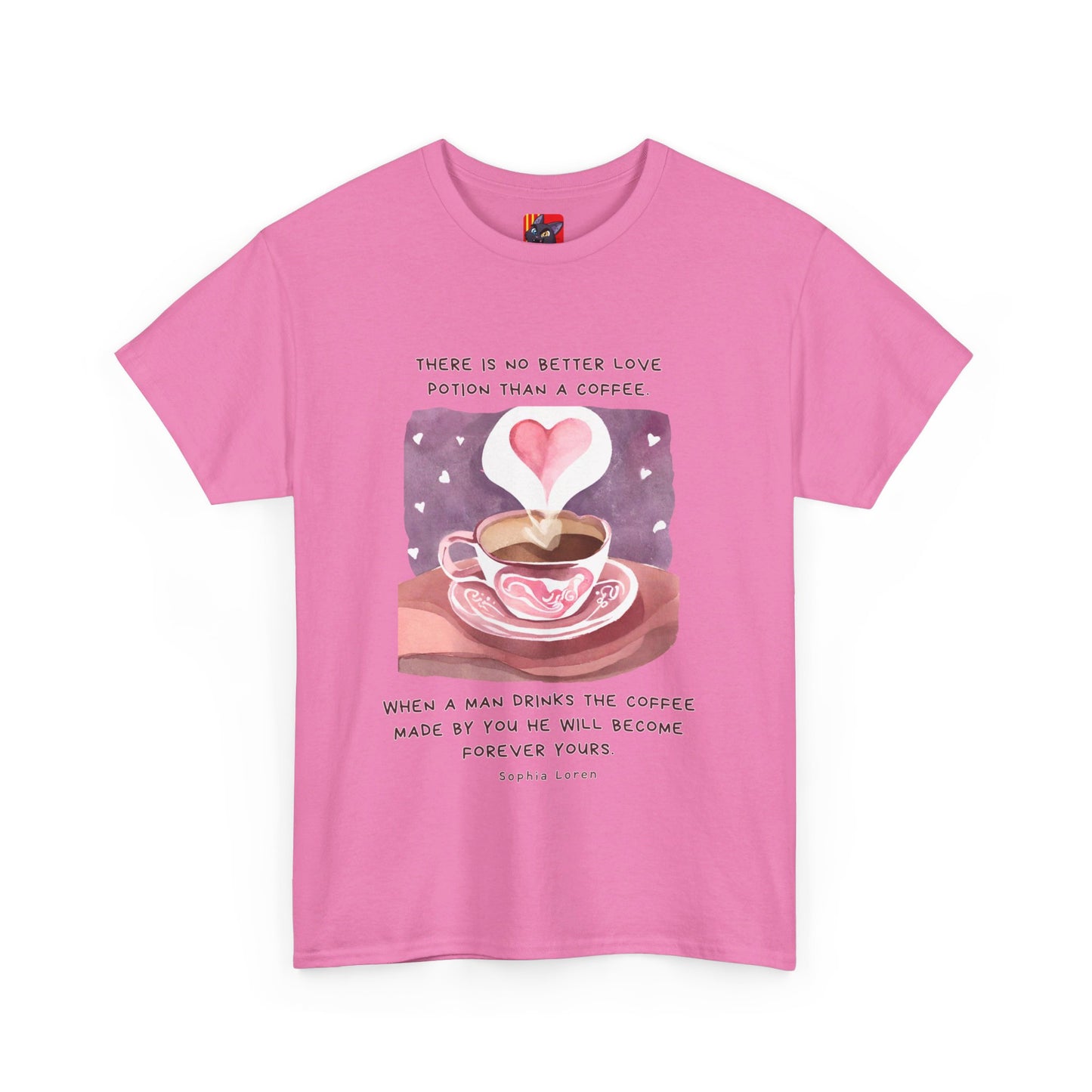 Coffee: The Love Potion (Cute & Playful) Romantic Coffee Quotes T-shirt