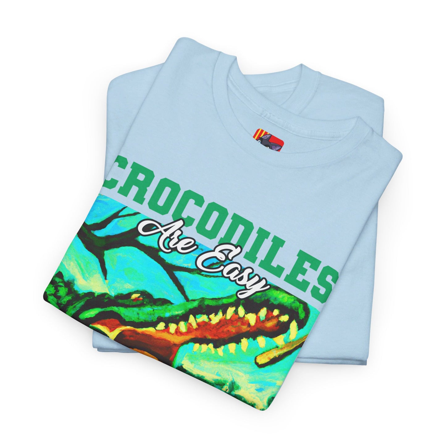 The Critical Thinker T-Shirt: Crocodiles are easy they try to kill you Steve Irwin