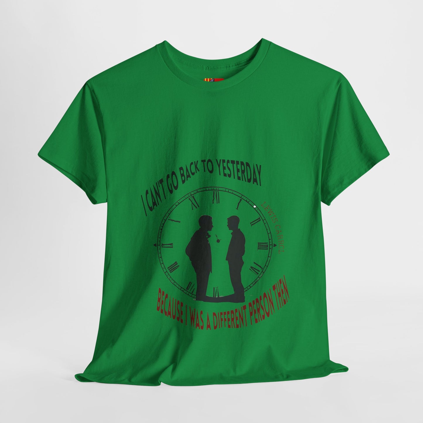 The Evolving Soul T-Shirt: Growth is Constant"Yesterday - a different person" Lewis Carrol