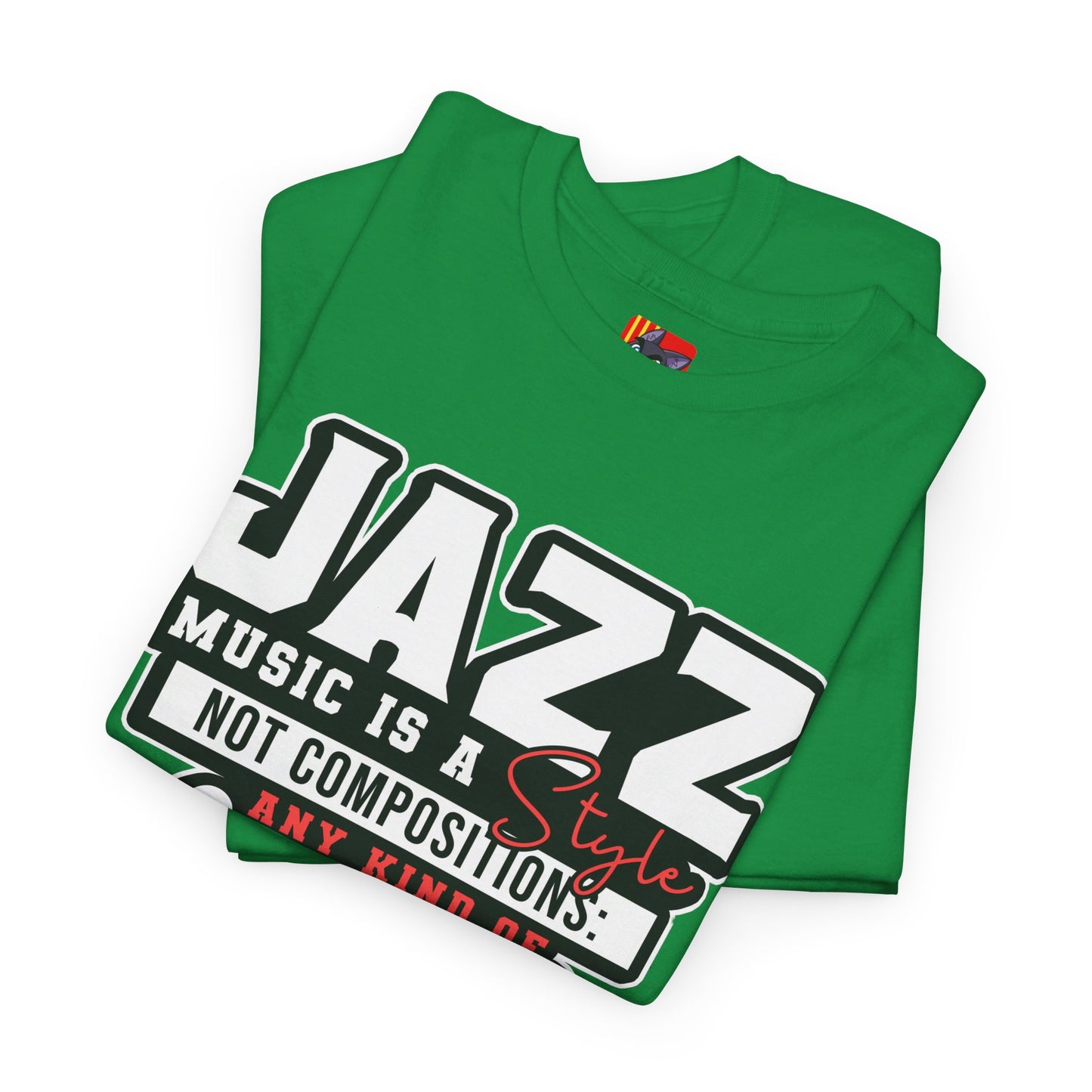 The History Buff T-Shirt: Jazz music is a style not composition Jelly Roll Morton