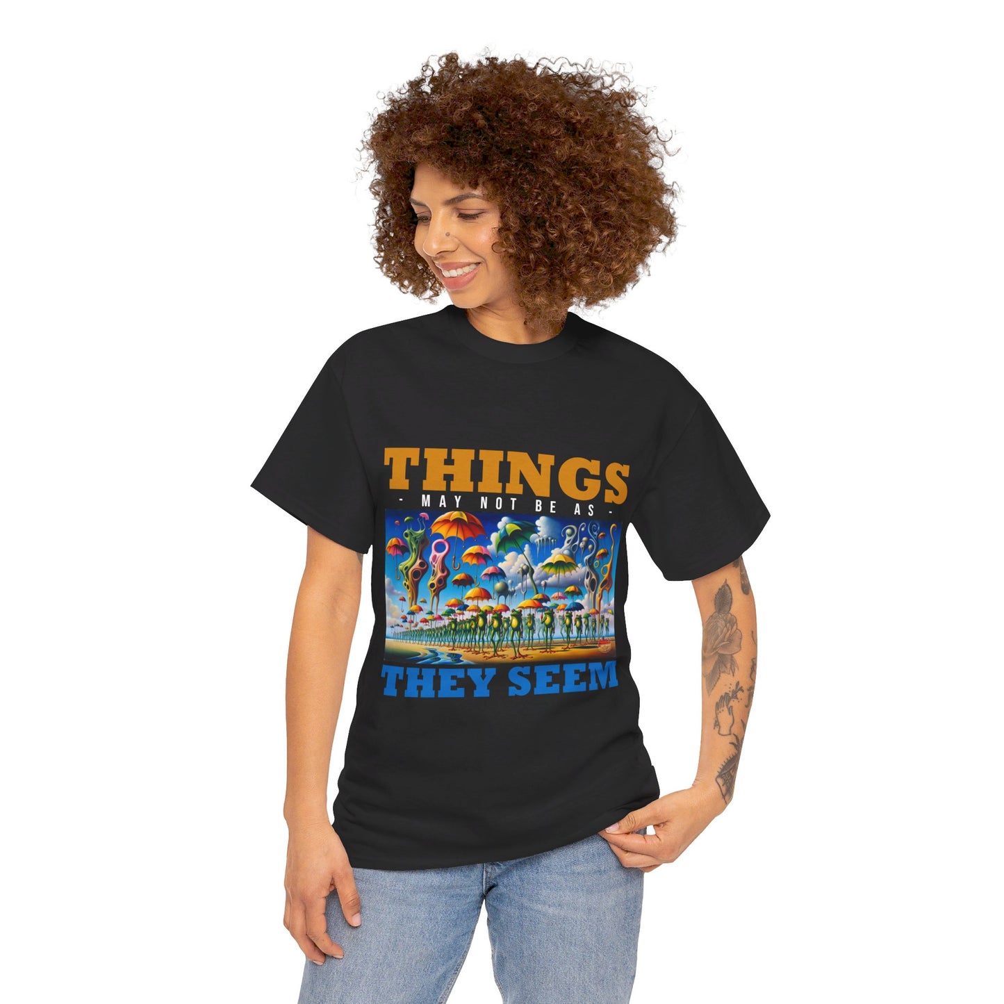 The Authentic Self T-Shirt: Things may not be as they seem Jack