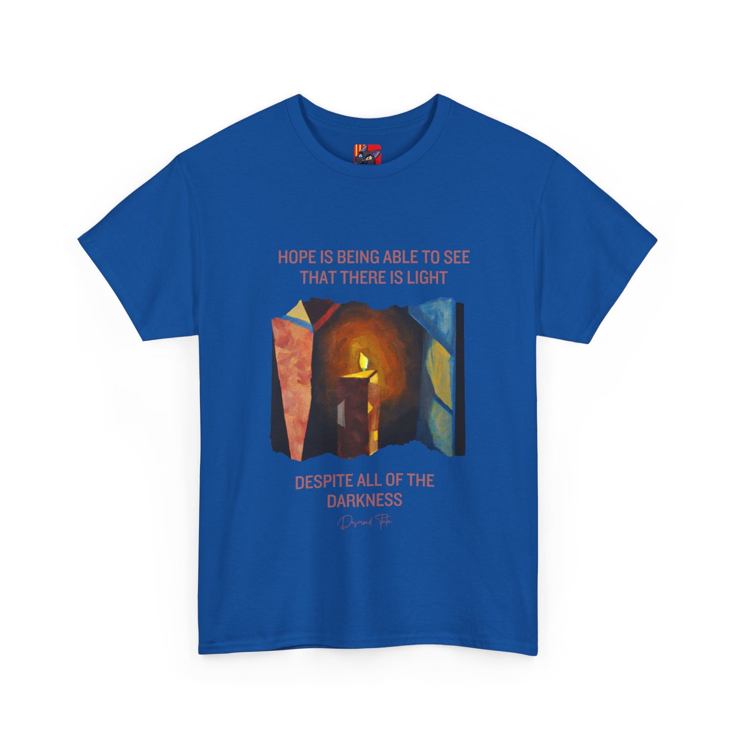 The Light Bringer T-Shirt: Find the Light Within"Hope is seeing light despite darkness" Desmond Tutu