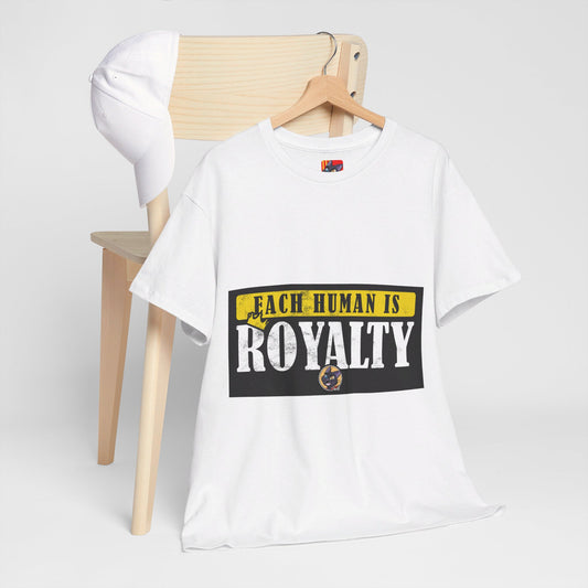 The Free Spirit T-Shirt: Fach human is royalty Jack