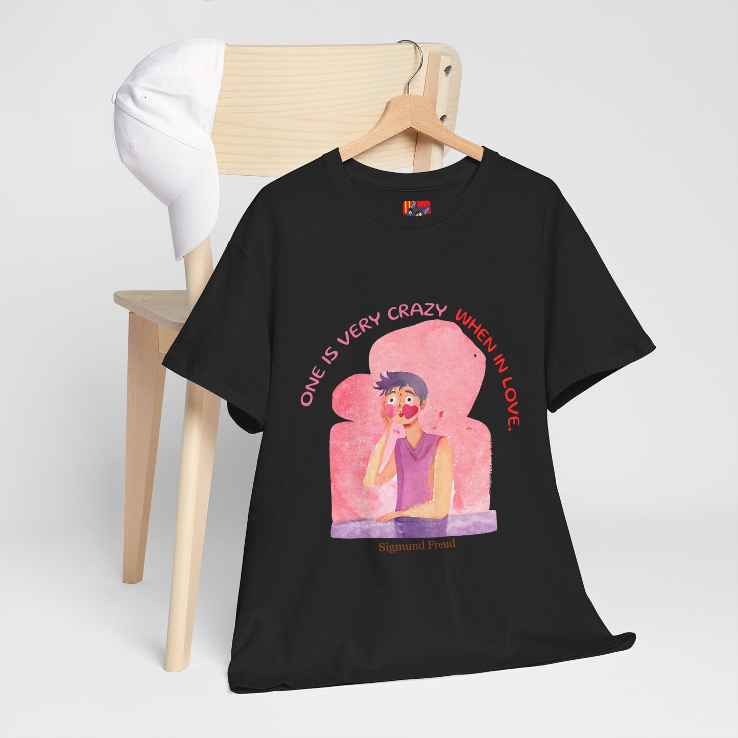 he Love Struck T-Shirt: Love is Crazy"One is very crazy when in love" Sigmund Freud