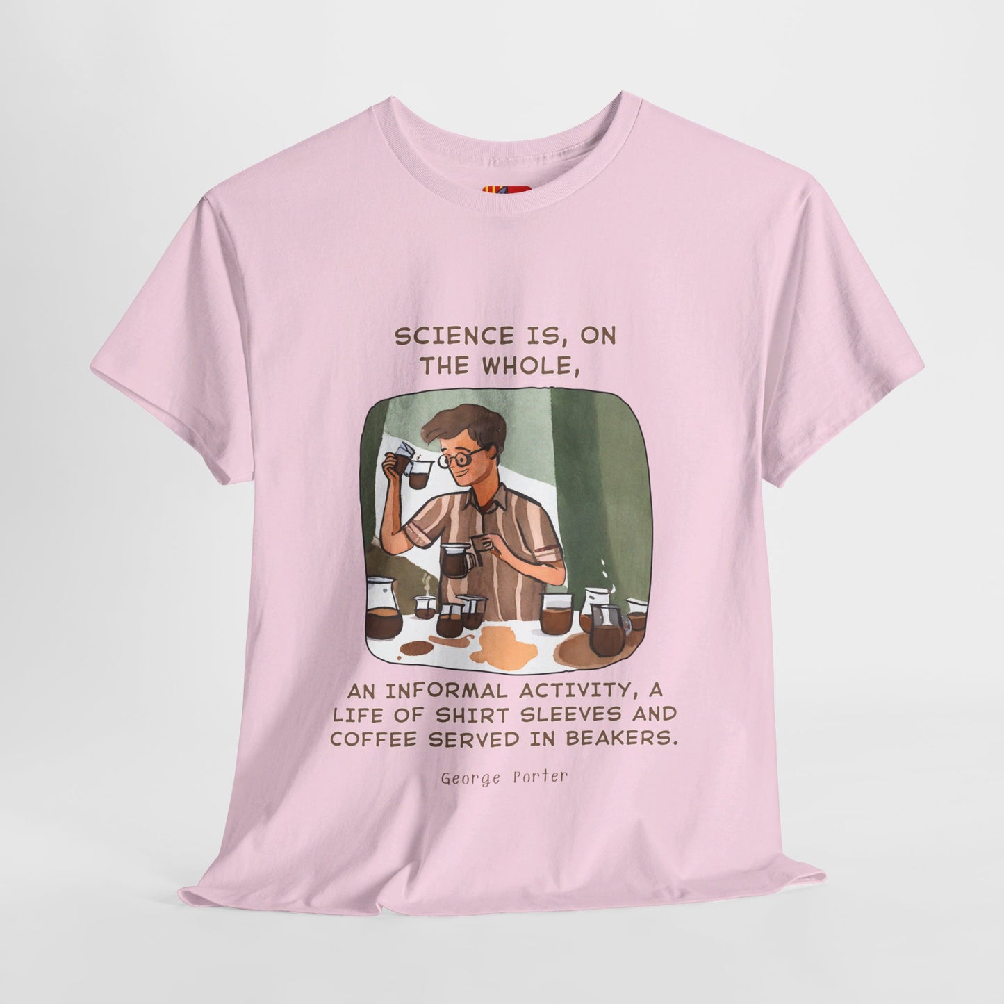 Science Runs on Coffee General Coffee Love T-shirt