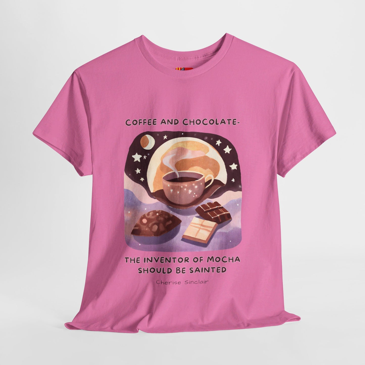 Saint the Mocha Inventor General Coffee Love T-shirt