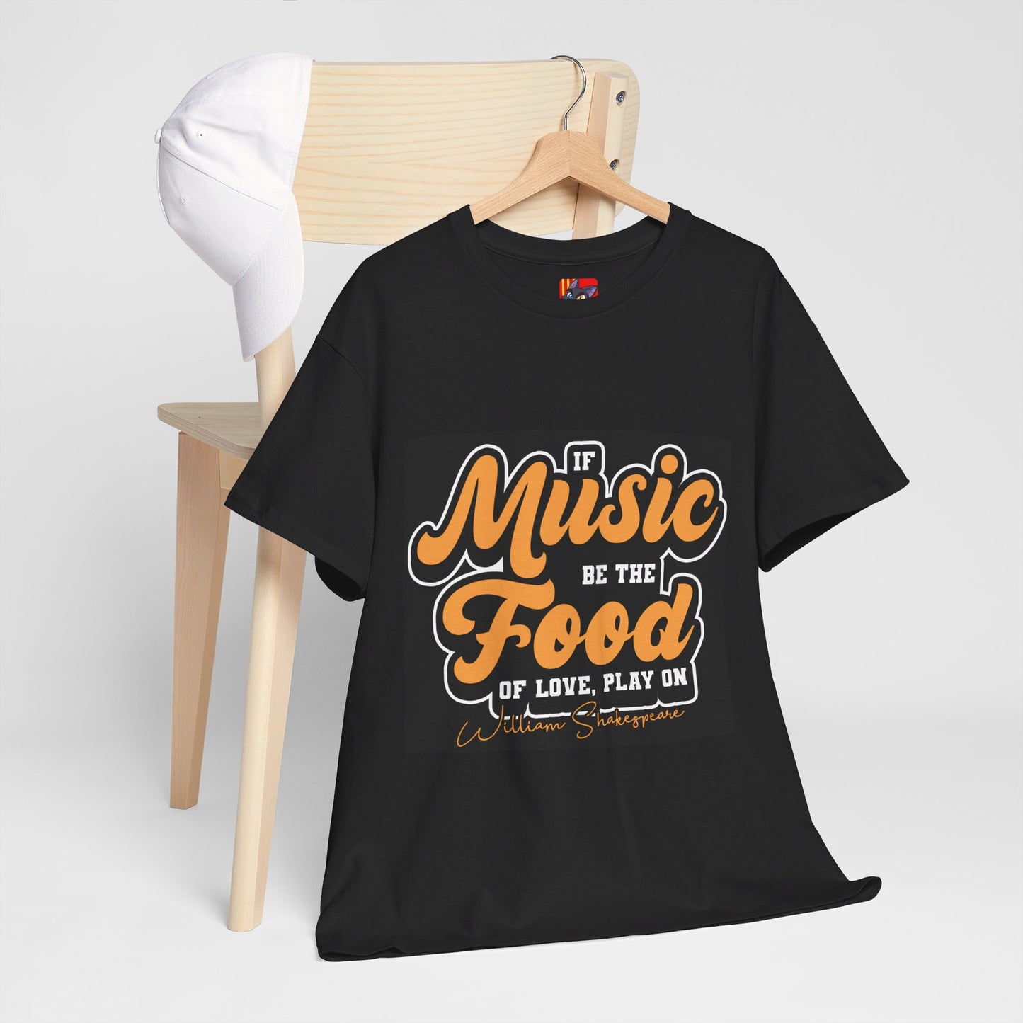 The Free Spirit T-Shirt: If music be the food of love, play on William Shakespeare