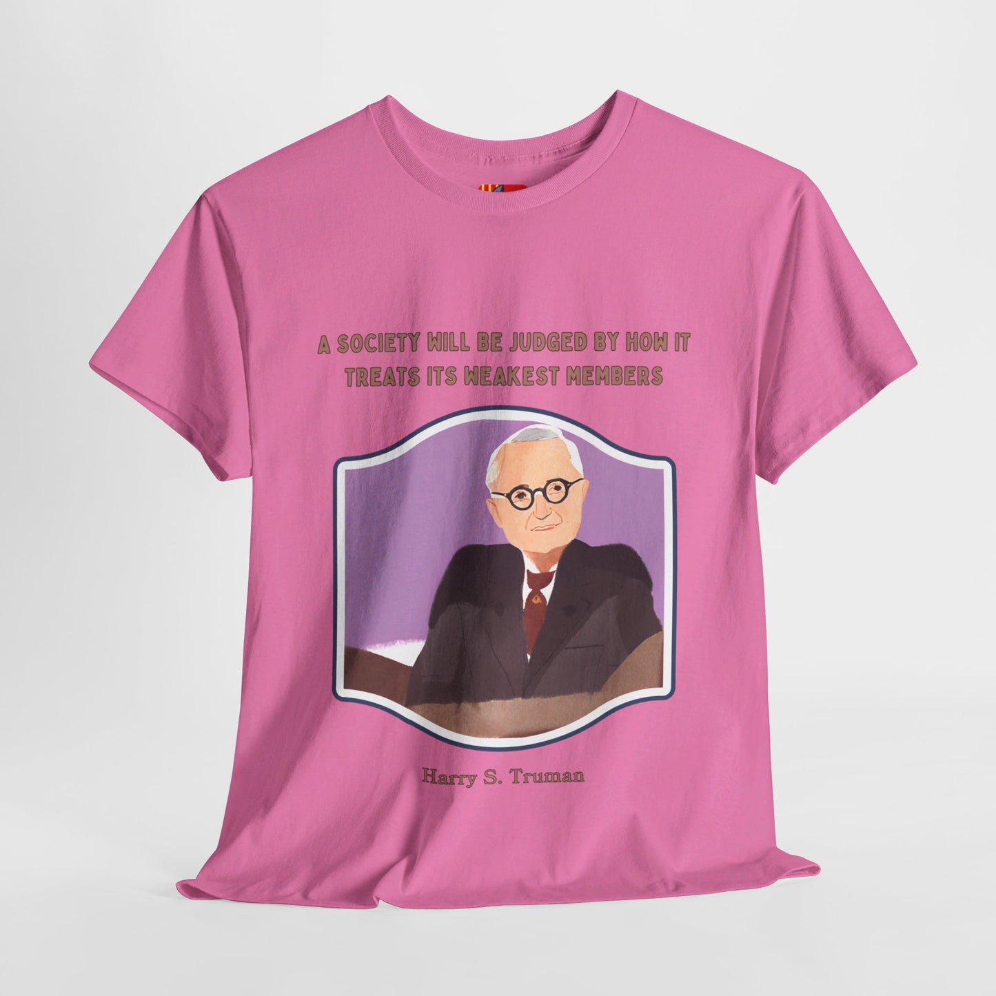 Care for the VulnerableSocial Justice T-shirt Harry S. Truman