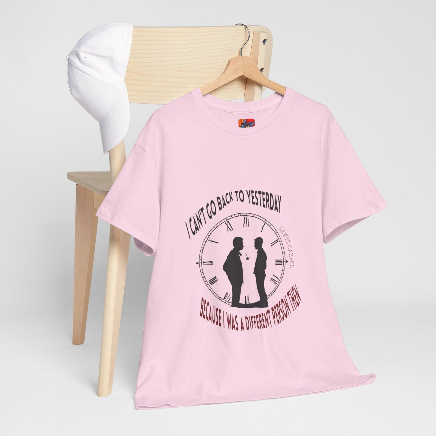 The Evolving Soul T-Shirt: Growth is Constant"Yesterday - a different person" Lewis Carrol