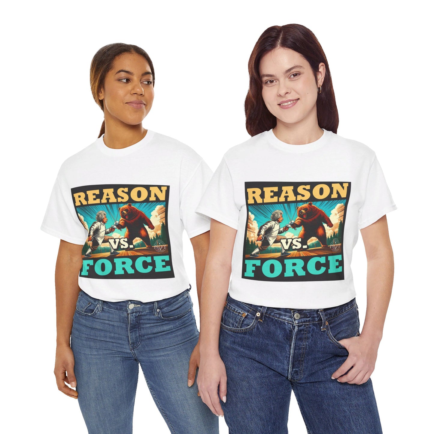 The Truth Seeker T-Shirt: Reason vs Force