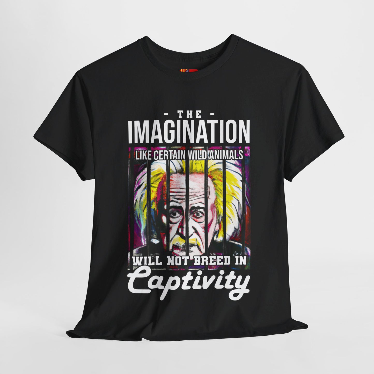 The Curious Mind T-Shirt: The imagination like certain wild animals