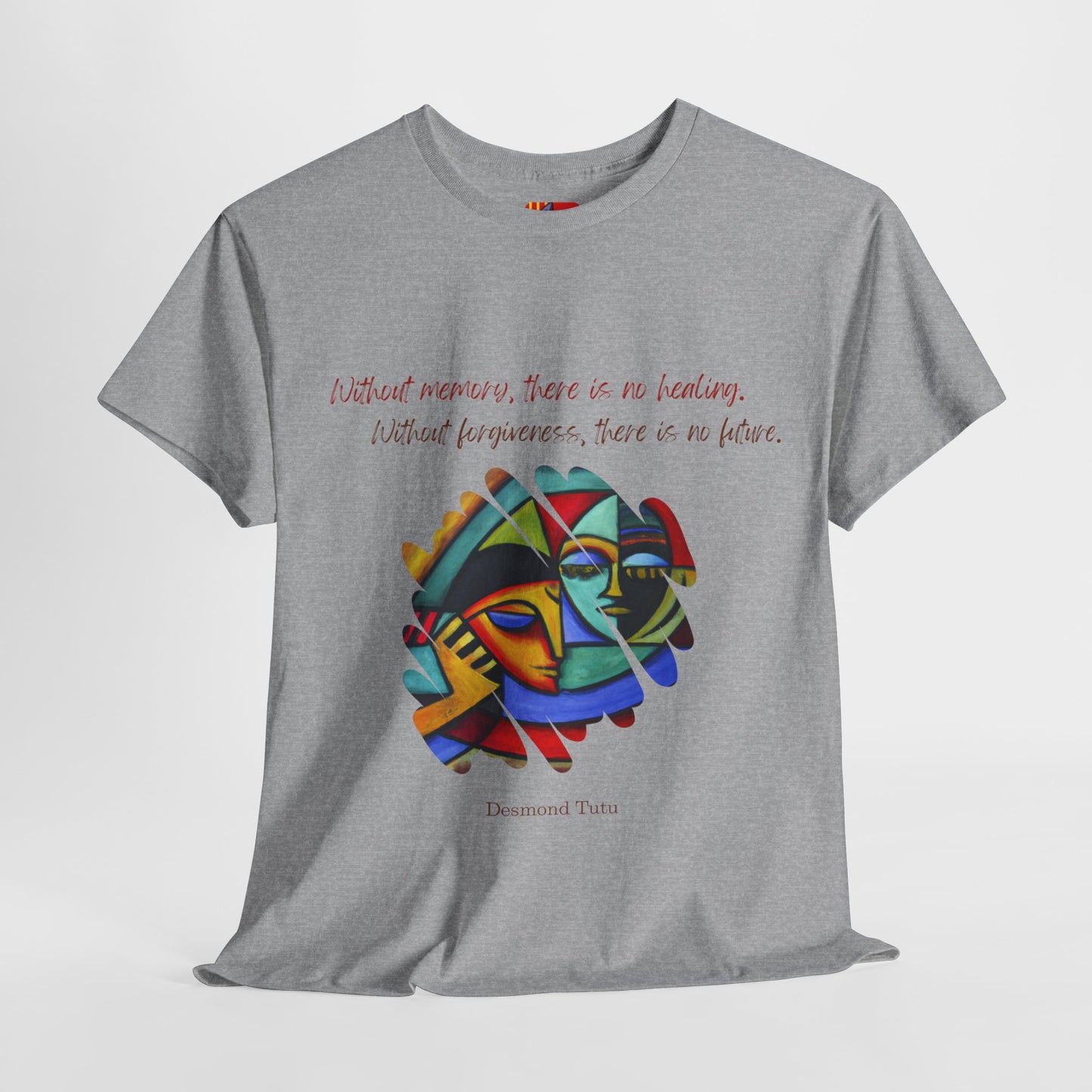 The Healing Journey T-Shirt: Remember to Forgive"Without memory... no forgiveness" Desmond Tutu