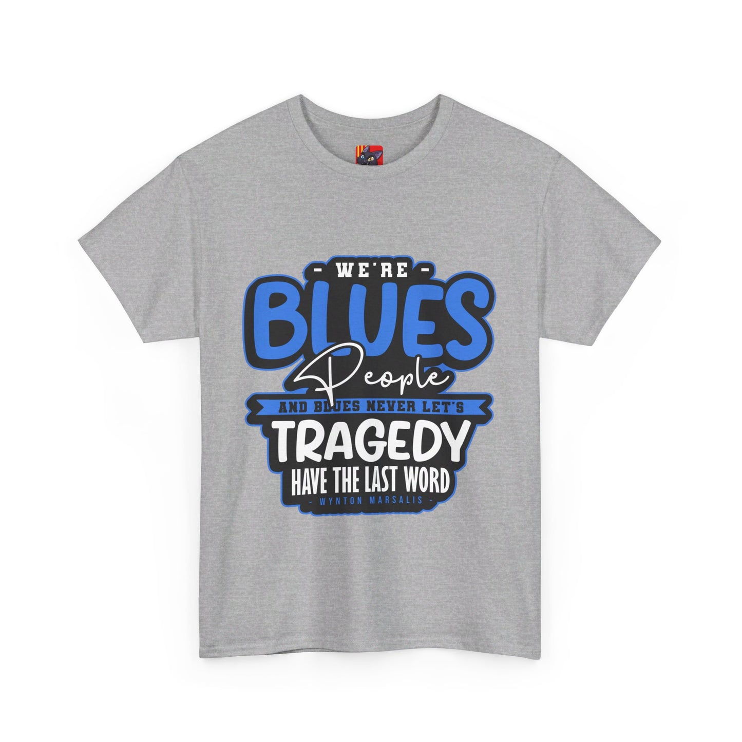 The Curious Mind T-Shirt: We're blues people  Wynton Marsalis