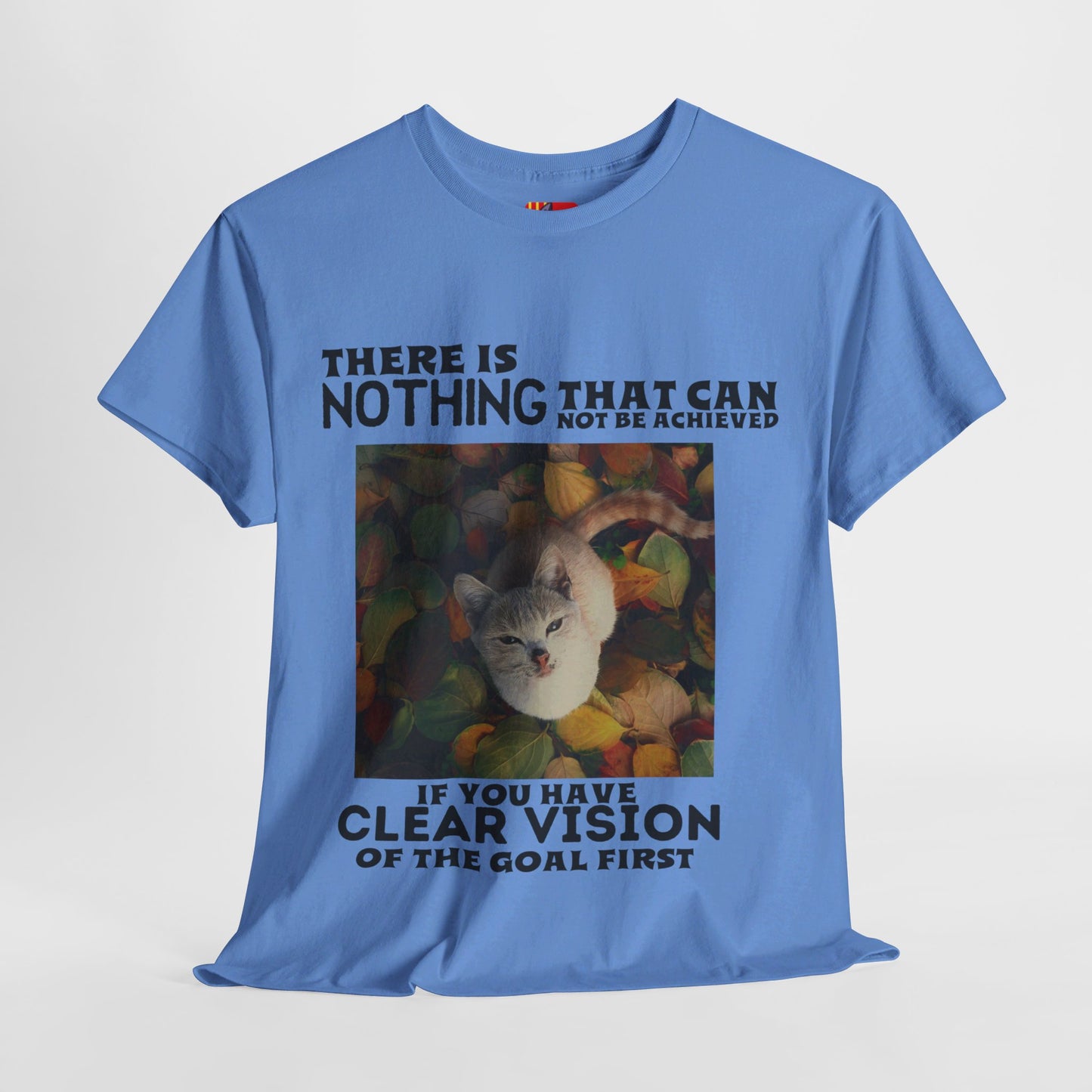 Clear Vision, Achieve Anything: Motivational Quote Tee 🌟🎯 Jack