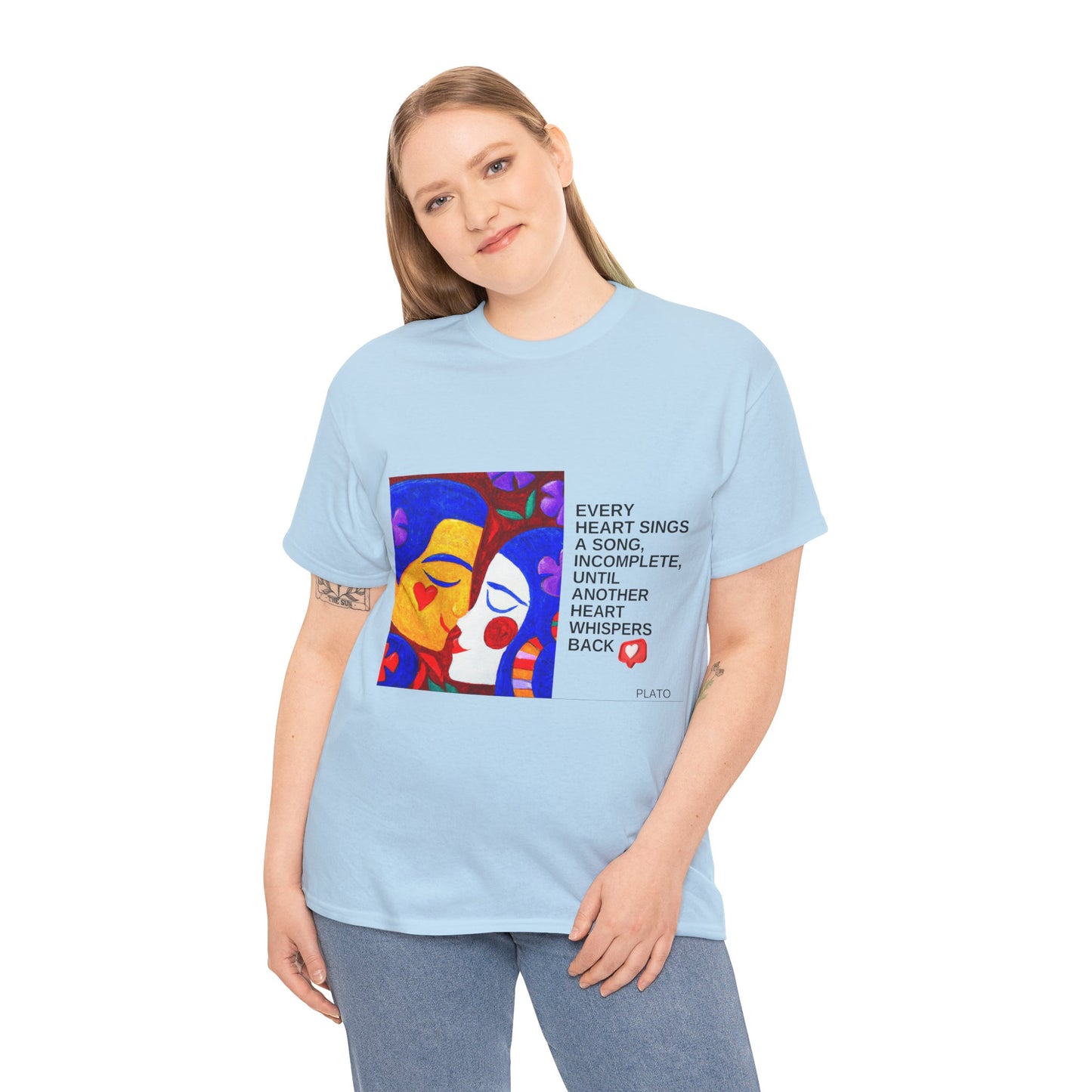 The Love Song T-Shirt: Find Your Harmony"Every heart sings a song"  Plato