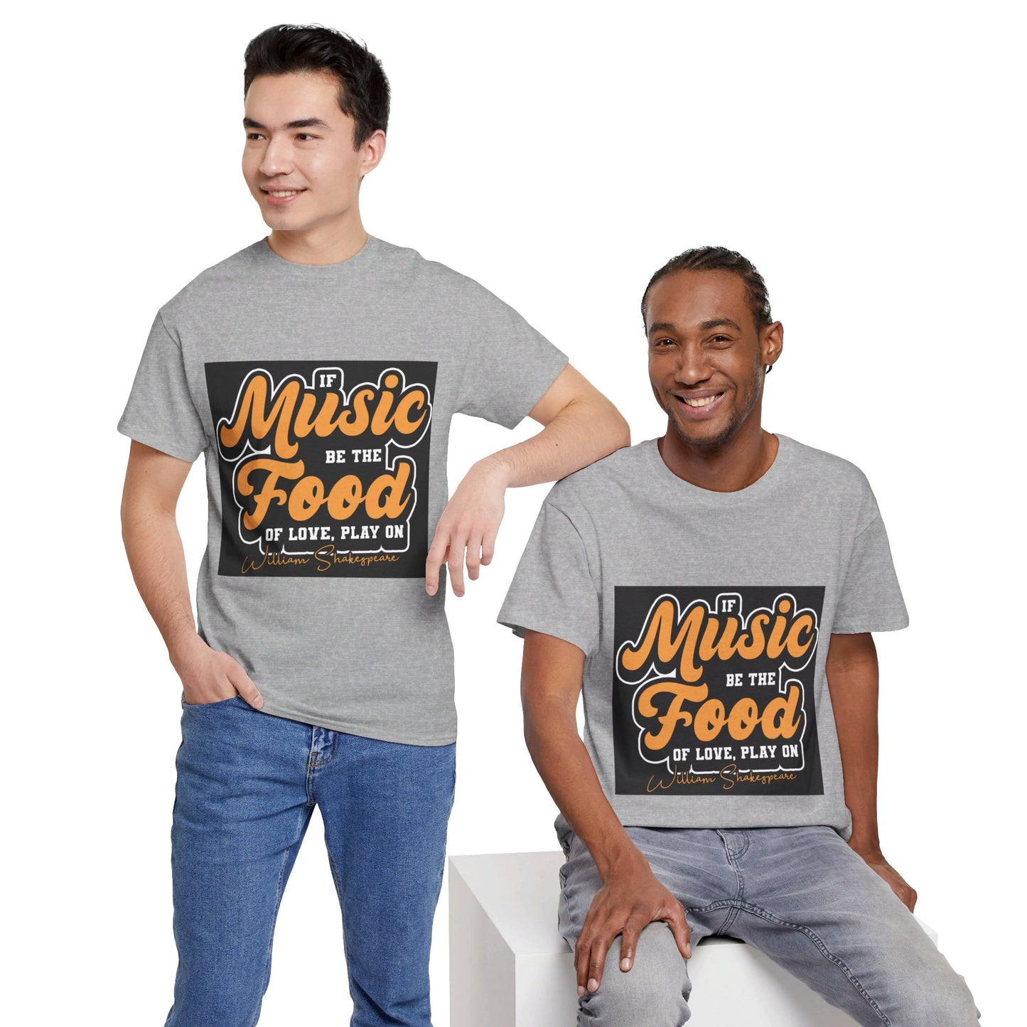 The Free Spirit T-Shirt: If music be the food of love, play on William Shakespeare