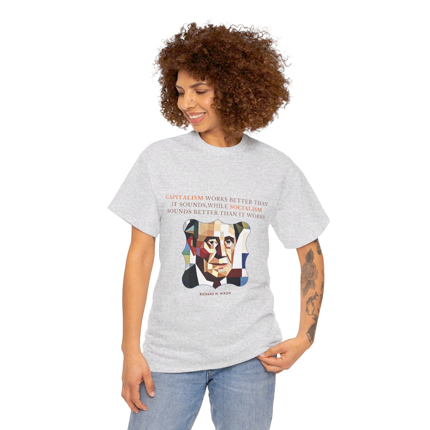 Action Over IdeologyTaking Initiative T-shirt