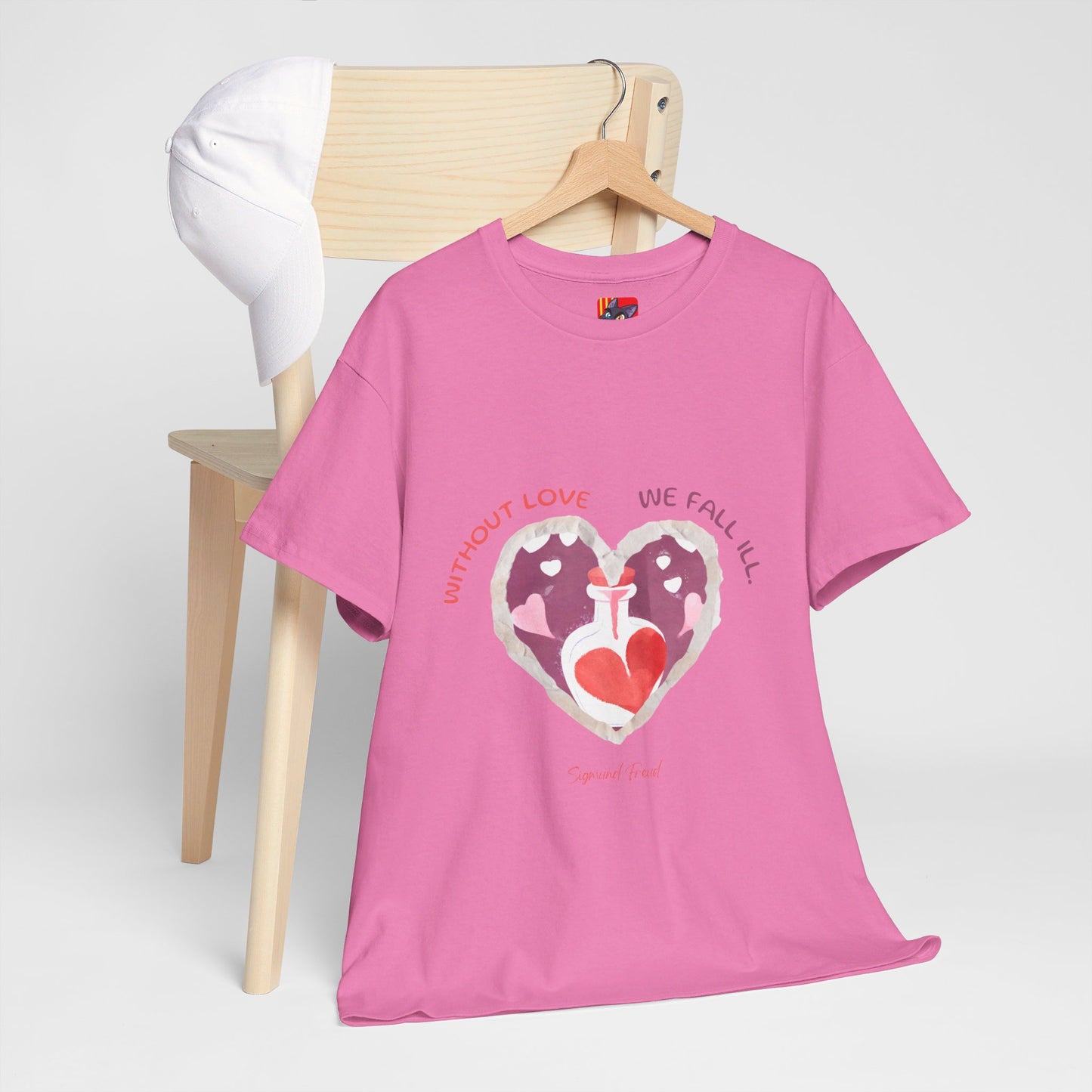 The Love is Essential T-Shirt: Spread Love, Stay Healthy"Without love we fall ill"  Sigmund Freud