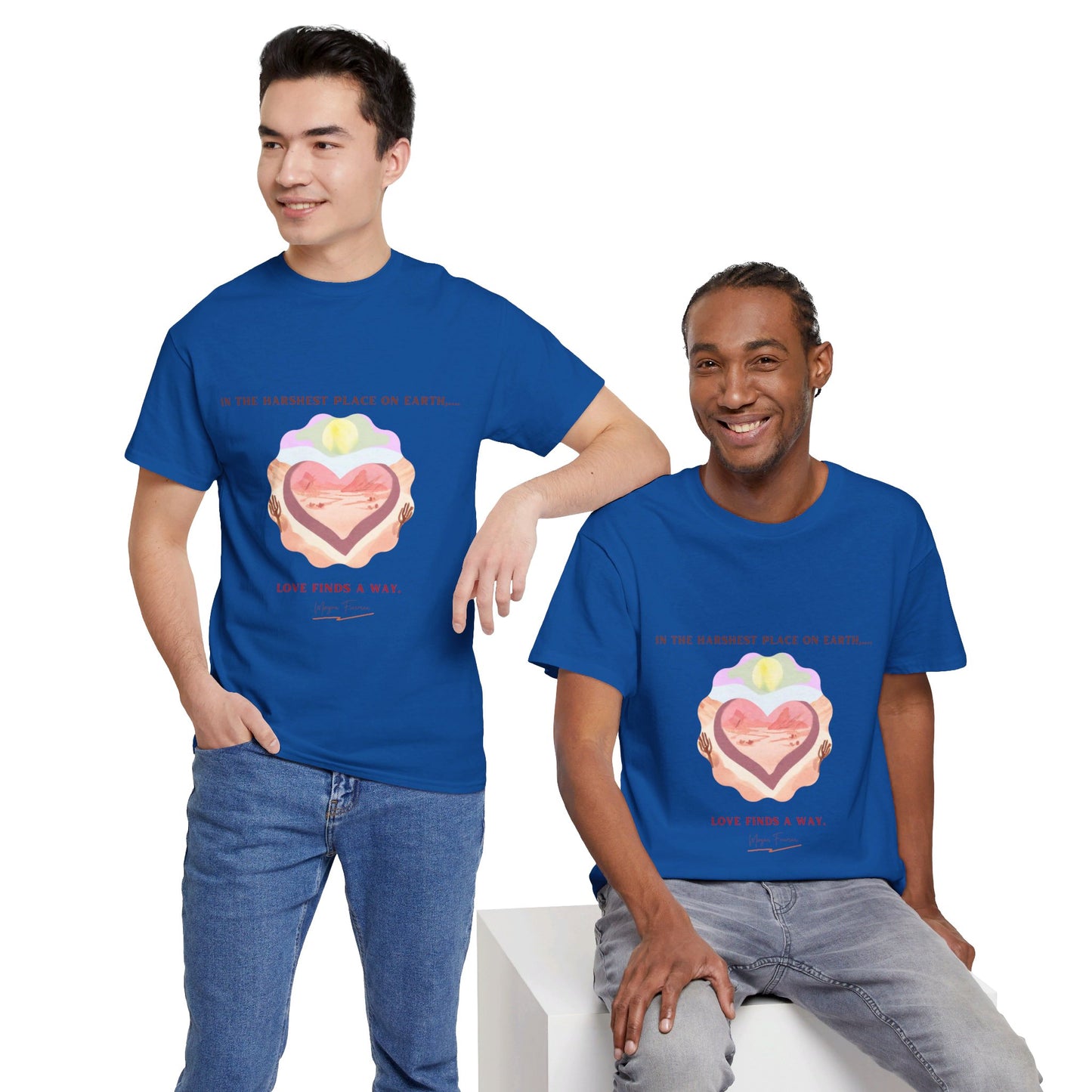 The Love Fighter T-Shirt: Love Conquers All"Love finds a way" Morgan Freeman