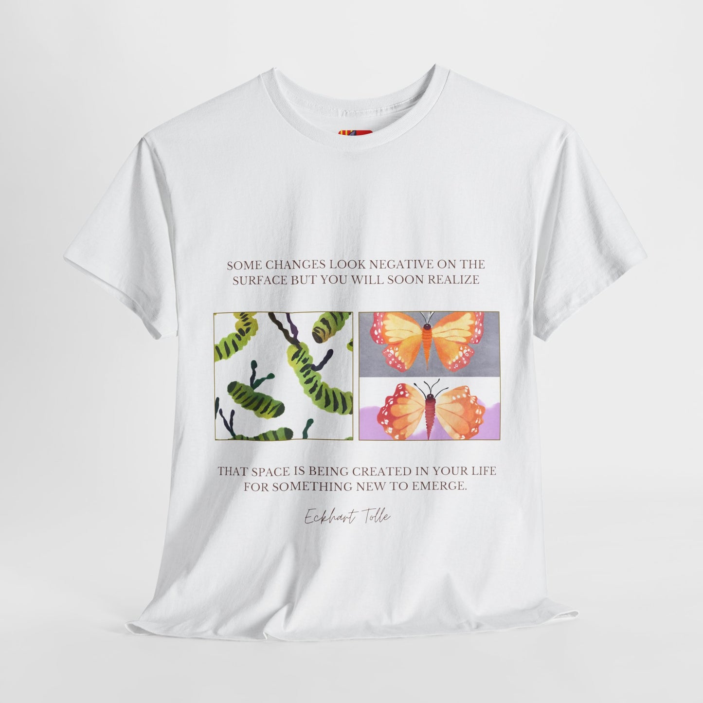 The New Beginnings T-Shirt: Make Room for Growth"Space is being created..." Eckhart Tolle