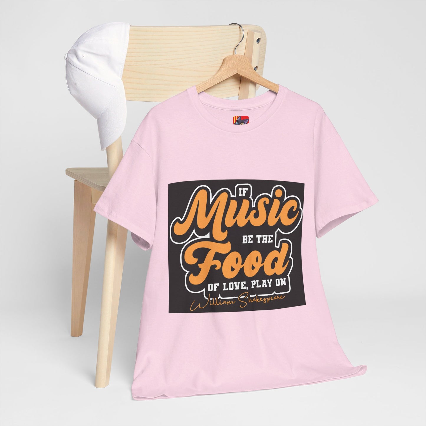 The Free Spirit T-Shirt: If music be the food of love, play on William Shakespeare