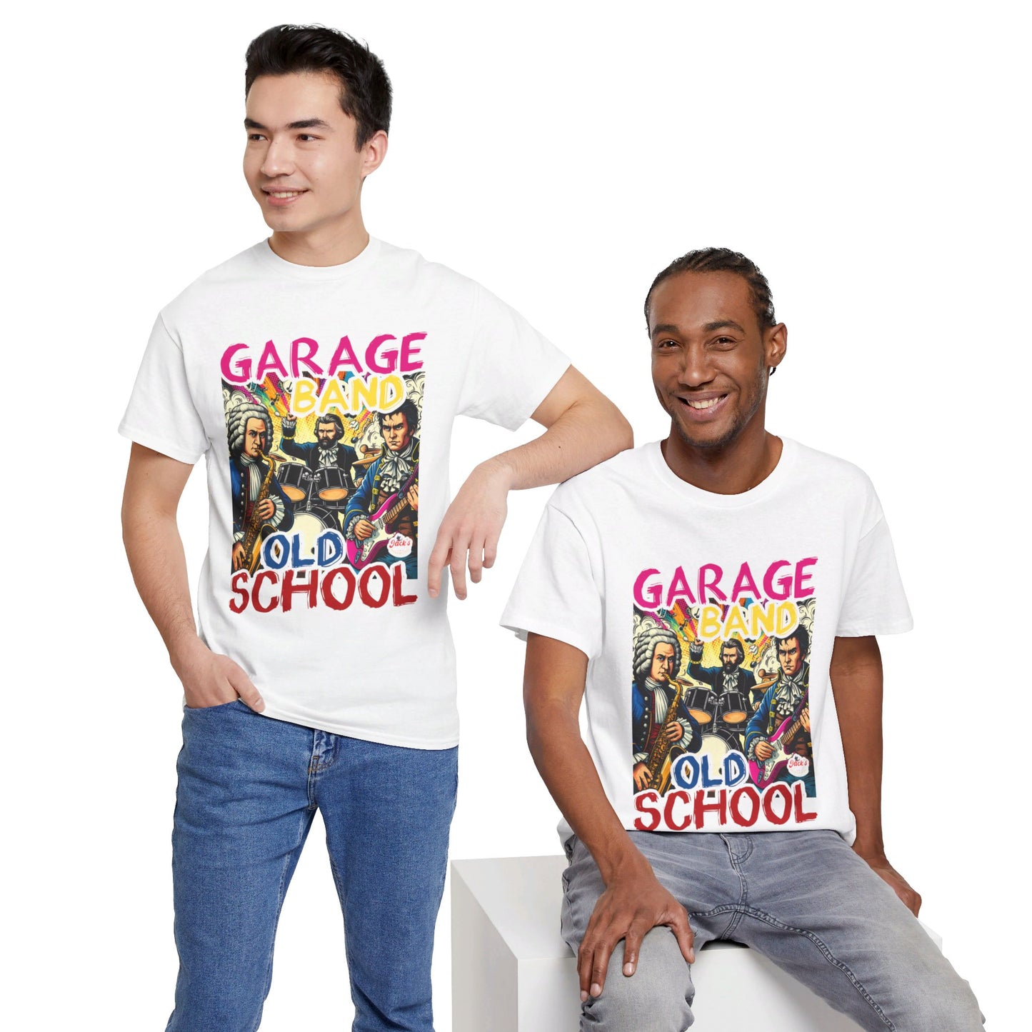 The Symphony of Life T-Shirt: Garage band old school Jack