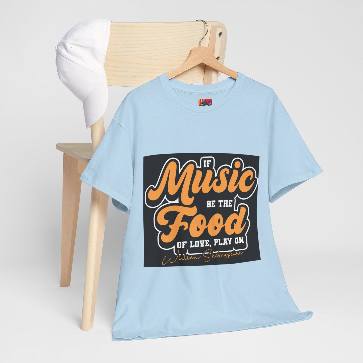 The Free Spirit T-Shirt: If music be the food of love, play on William Shakespeare