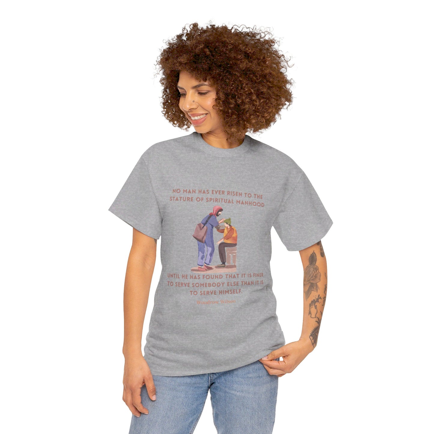 Serve with GreatnessSelflessness & Leadership T-shirt