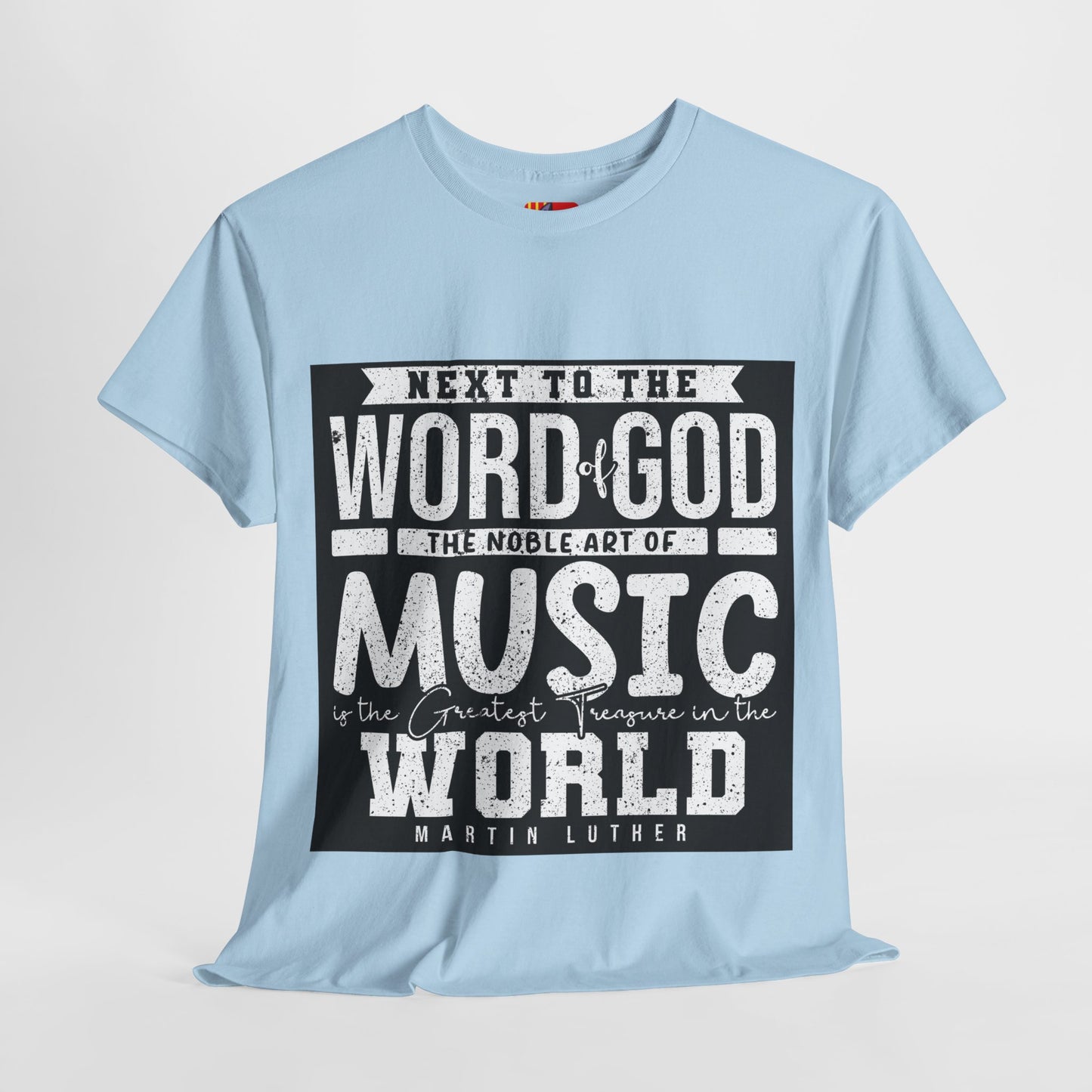 The Language Keeper T-Shirt: Next to the word of god the noble art of music