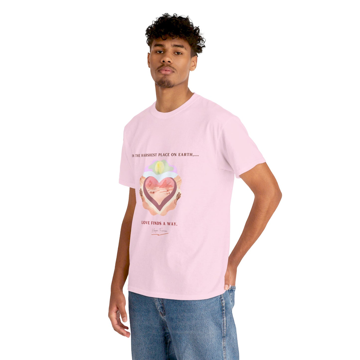 The Love Fighter T-Shirt: Love Conquers All"Love finds a way" Morgan Freeman