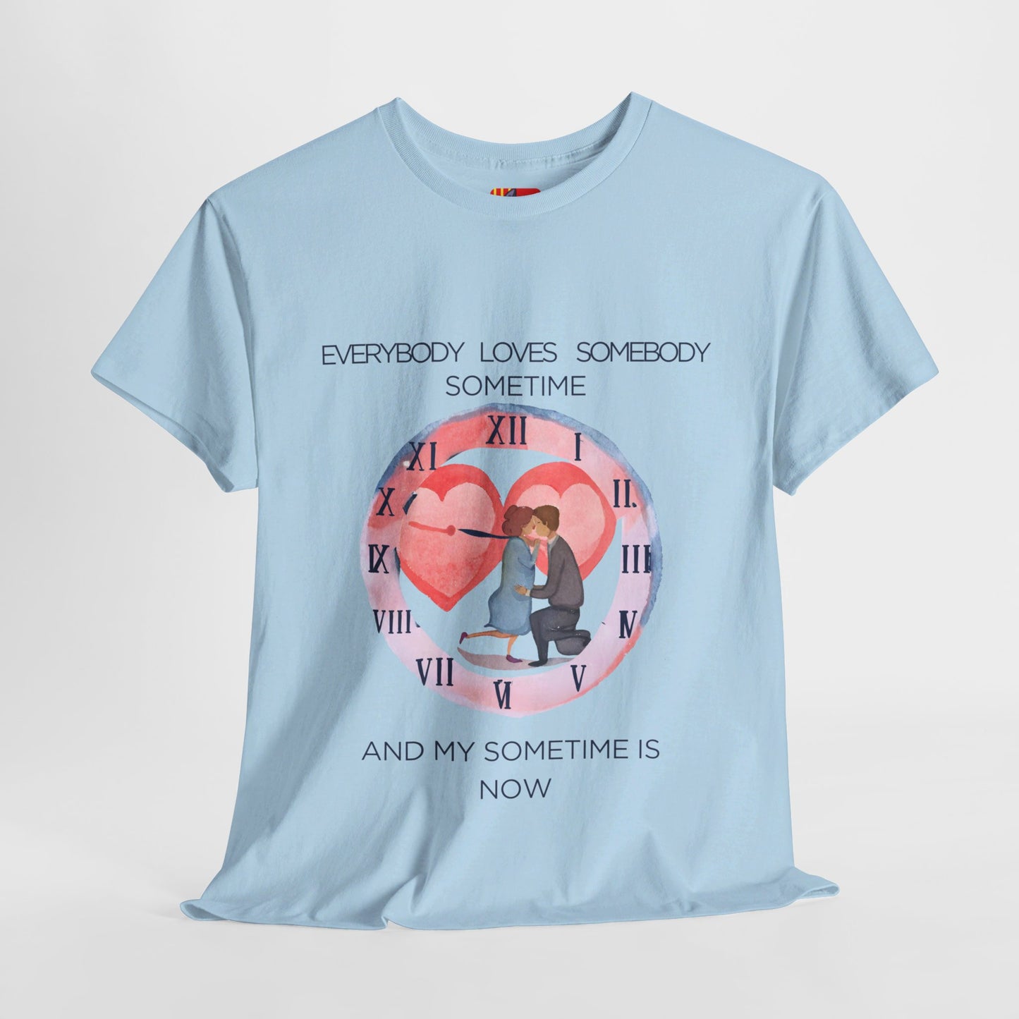 The Universal Love T-Shirt: Love Connects Us"Everybody loves somebody" Dean Martin