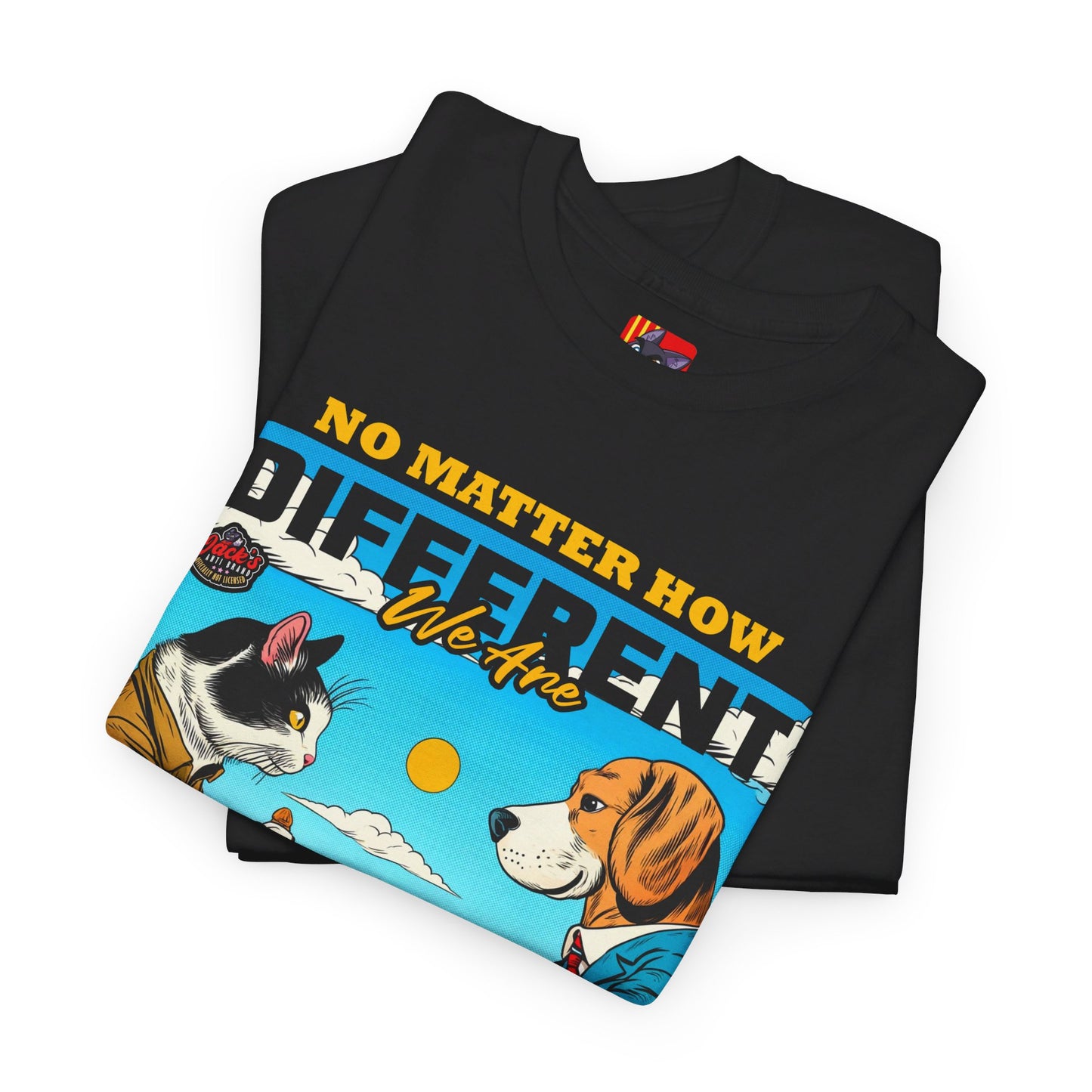 The Free Thinker T-Shirt: No matter how different we are Jack