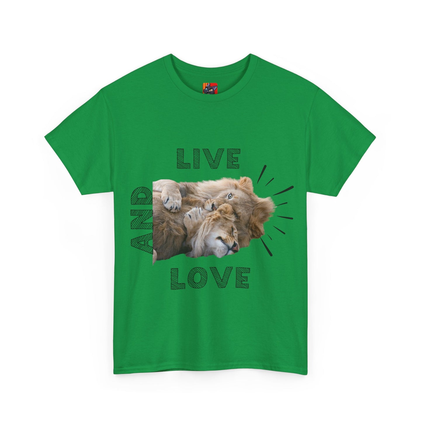 Live and Love: Simple Quote Tee Jack