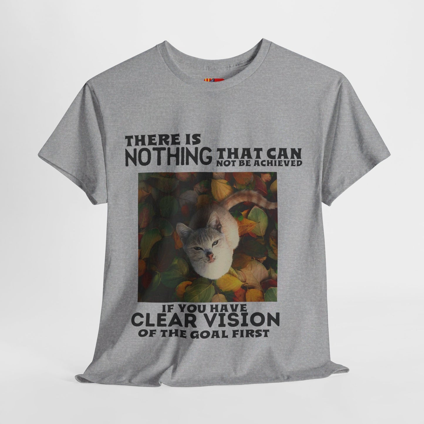 Clear Vision, Achieve Anything: Motivational Quote Tee 🌟🎯 Jack