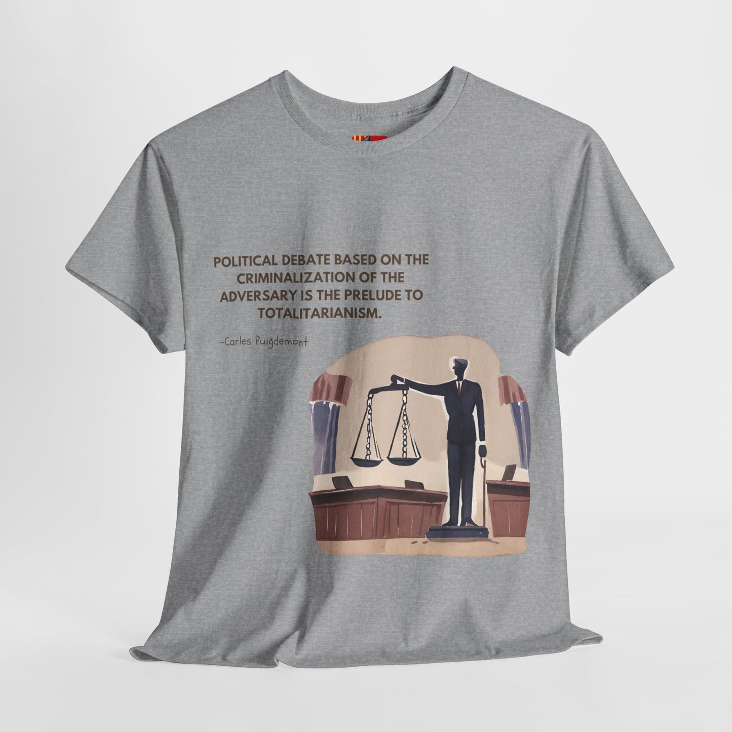 The Unity Builder T-Shirt: Seek Common Ground"Criminalisation of adversary"