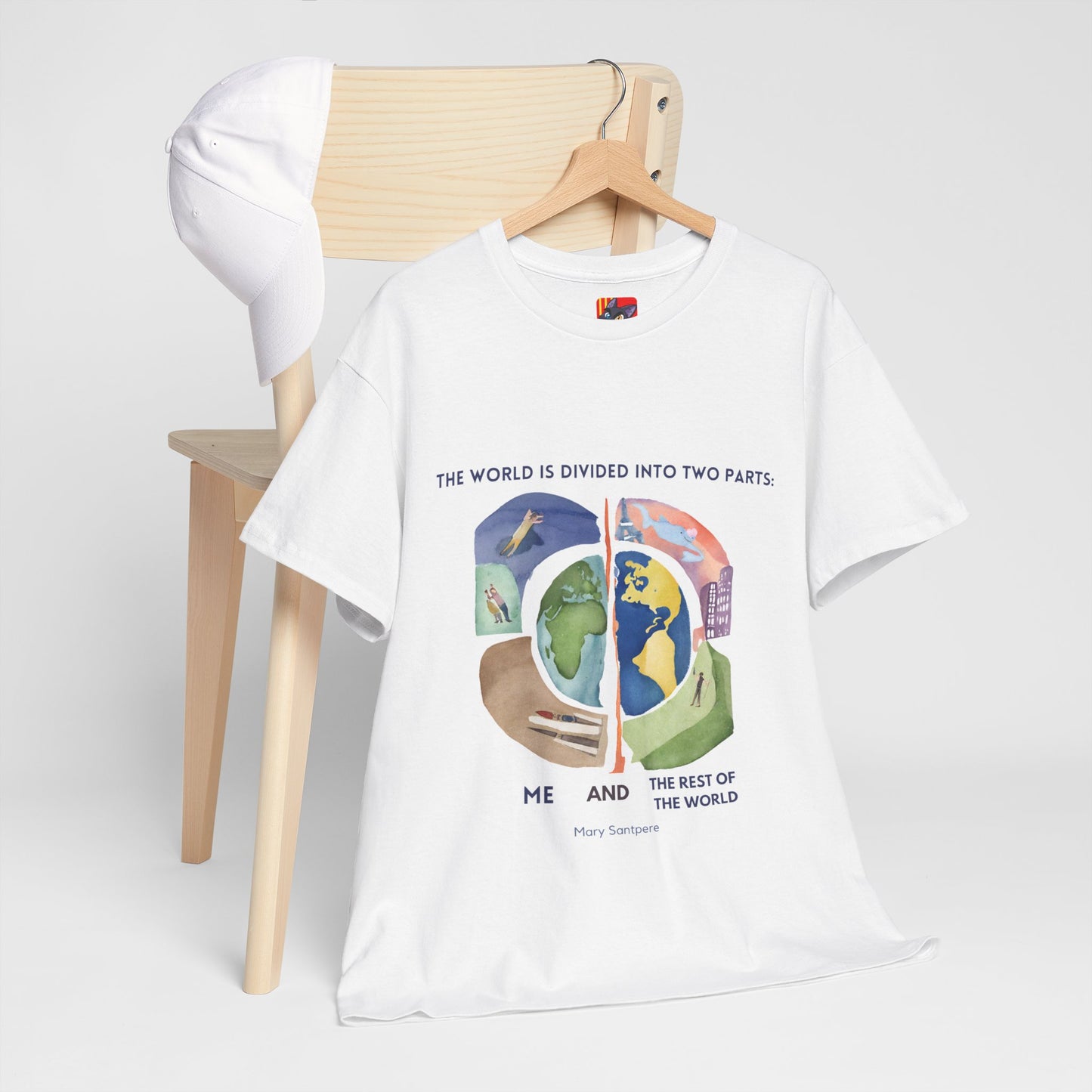 The United Soul T-Shirt: We Are One"World is divided... rest of the world"