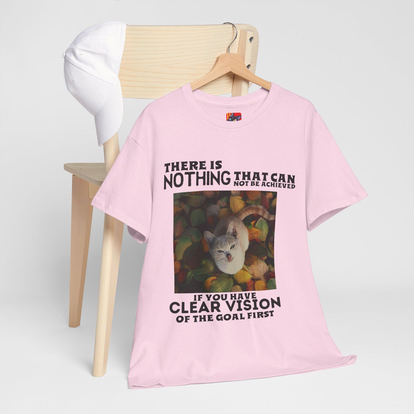 Clear Vision, Achieve Anything: Motivational Quote Tee 🌟🎯 Jack