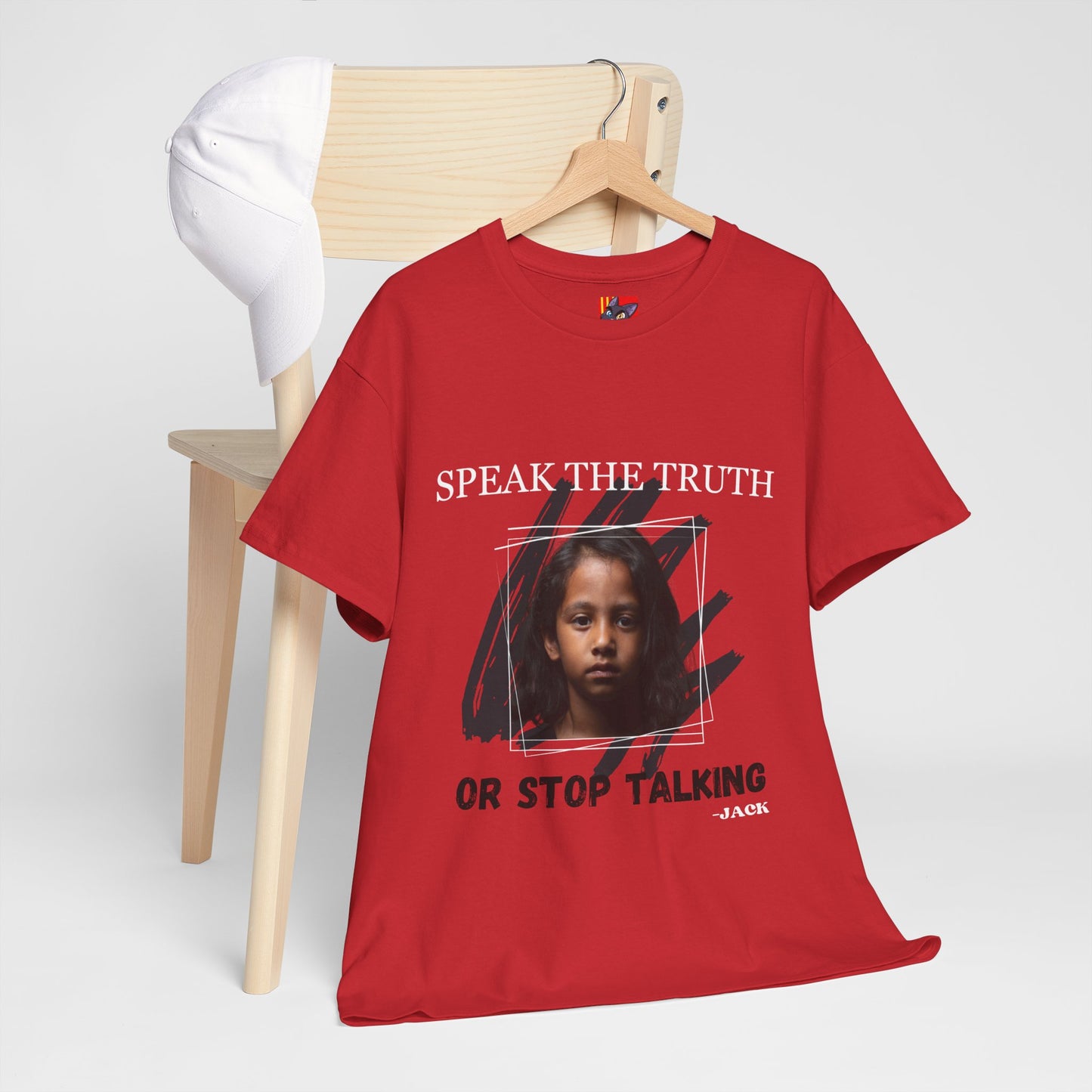 Speak Up or Shut Up:  Jack Quote Tee